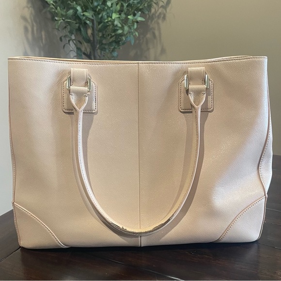 Tory Burch Robinson Tote Nude Bag - Picture 2 of 16